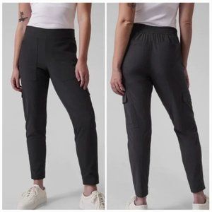 ATHLETA Chelsea Cargo Lined Pant in Black, 12 NWT